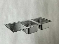 Grohe k500 rvs spoelbak (4x) - afbeelding 1 van  3