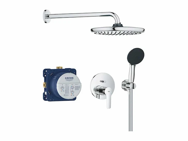 Grohe quickfix start - inbouw doucheset, diameter 25 cm, 2 stralen, chroom 25292000 - afbeelding 2 van  6