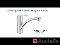 Grohe quickfix start gootsteen keukenmixer kraan - afbeelding 1 van  3