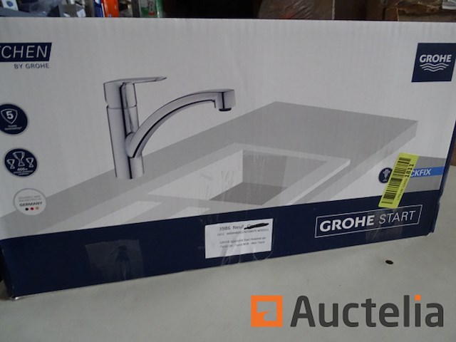 Grohe quickfix start gootsteen keukenmixer kraan - afbeelding 3 van  3