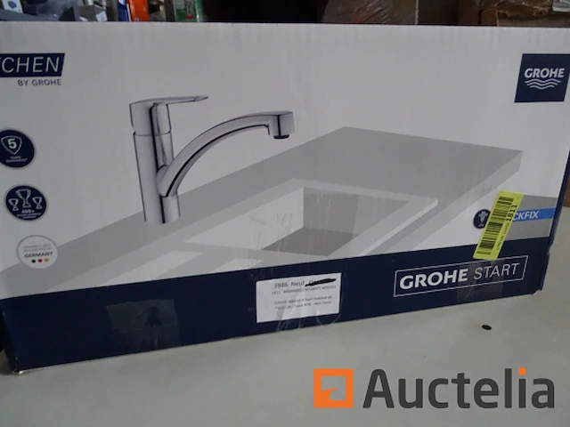 Grohe quickfix start spoelbak keukenmengkraan - afbeelding 3 van  3