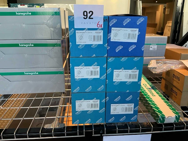 Grohe rainshower inbouw zijdouche (6x) - afbeelding 1 van  2