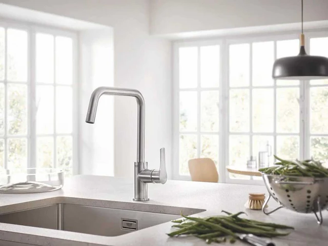 Grohe start keukenmengkraan u-brander chroom - afbeelding 1 van  5