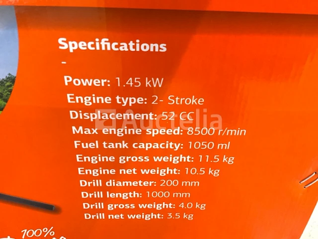 Grondboor daewoo daeaxb520 - afbeelding 4 van  8