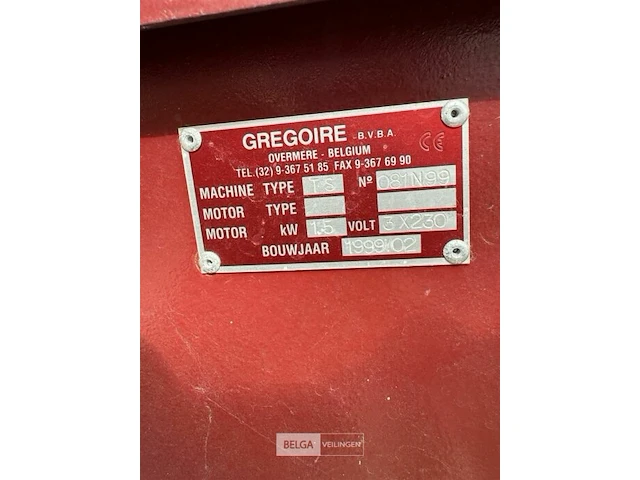 Grondmengmachine gregoire - afbeelding 5 van  9