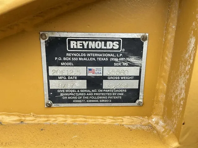 Grondscreeper reynolds 20e12.5 - afbeelding 5 van  16