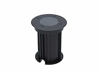 Grondspot gu10 fitting rond (40x) - afbeelding 3 van  6