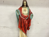 Groot heilig hartbeeld "jezus" - afbeelding 1 van  2