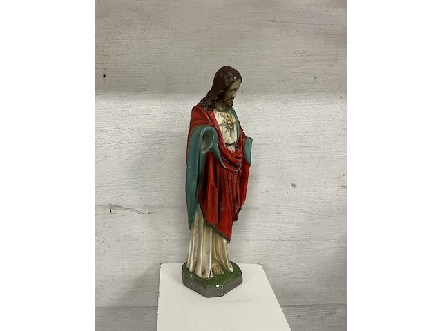 Groot heilig hartbeeld "jezus" - afbeelding 2 van  2