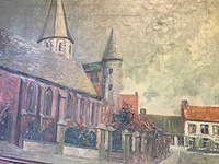 Groot historisch schilderij oostrozebeke juliaan severin 1927 - afbeelding 4 van  28