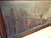 Groot historisch schilderij oostrozebeke juliaan severin 1927 - afbeelding 5 van  28
