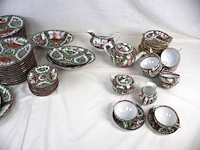 Groot lot chinees servies - afbeelding 4 van  10