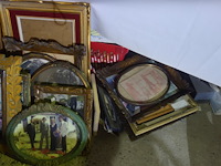 Groot lot oude kaders - afbeelding 4 van  4