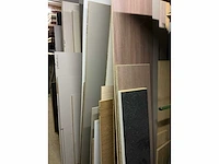 Groot lot plaatmateriaal en enkele kastdeurtjes. - afbeelding 1 van  27