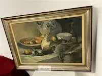 Groot olieverfschilderij jeannot peeters - afbeelding 5 van  10