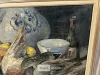 Groot olieverfschilderij jeannot peeters - afbeelding 8 van  10