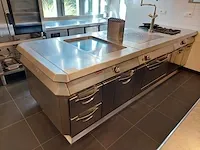 Groot rvs kookeiland angelo