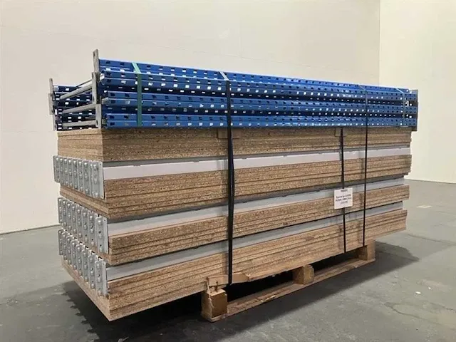 Grootvakstelling lengte 10300mm hoogte 2000mm diepte 800mm 5 niveaus occasie - afbeelding 1 van  4