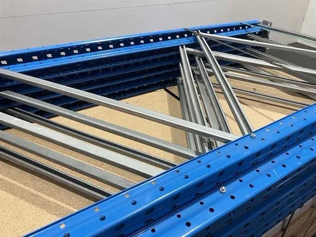 Grootvakstelling lengte 10300mm hoogte 2000mm diepte 800mm 5 niveaus occasie - afbeelding 2 van  4