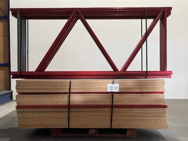 Grootvakstelling lengte 10330 mm, hoogte 2400 mm, diepte 1000 mm, 5 niveaus, occasie - afbeelding 4 van  4