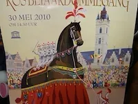 Grote affiche ros beiaard dendermonde col.item - afbeelding 1 van  1
