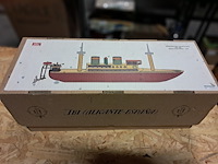 Grote boot in blik met certificaat (380mm) - afbeelding 1 van  5