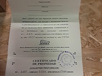 Grote boot in blik met certificaat (380mm) - afbeelding 3 van  5