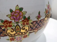 Grote decoratieve bloempot (x2) - afbeelding 4 van  4