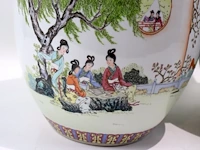 Grote decoratieve bloempot (x3) - afbeelding 3 van  5
