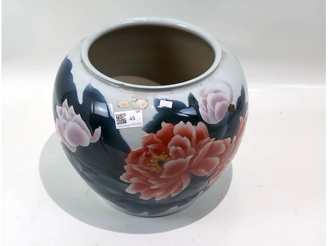 Grote decoratieve bloempot - afbeelding 2 van  3