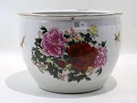 Grote decoratieve bloempot - afbeelding 1 van  4