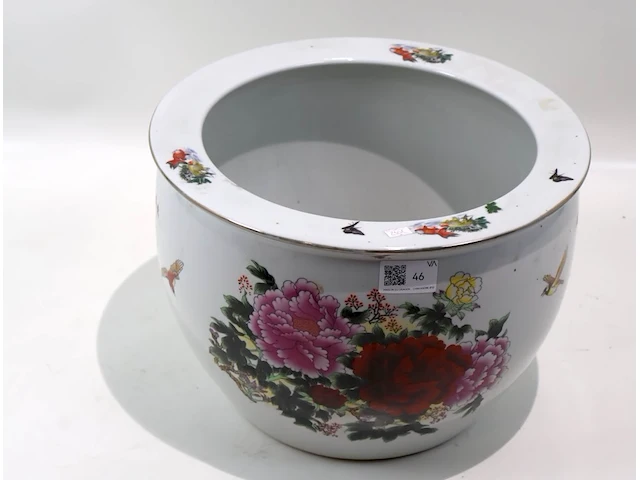 Grote decoratieve bloempot - afbeelding 2 van  4