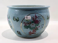 Grote decoratieve bloempot - afbeelding 1 van  4