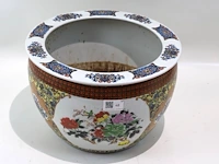Grote decoratieve bloempot - afbeelding 2 van  5