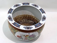Grote decoratieve bloempot - afbeelding 3 van  5
