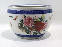 Grote decoratieve bloempot - afbeelding 1 van  4