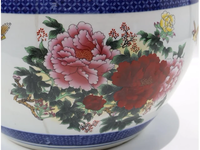 Grote decoratieve bloempot - afbeelding 4 van  4