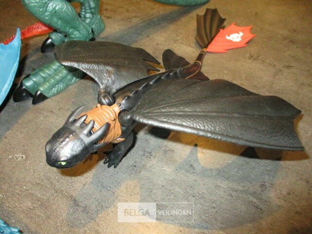 Grote draken en dino - afbeelding 3 van  5