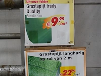 Grote elektrische rolstandaard/snijtafel voor vijverfolie of tapijt - afbeelding 3 van  3