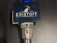 Grote flessen + houder v vodka eristoff 2 x 65 cm - afbeelding 2 van  4