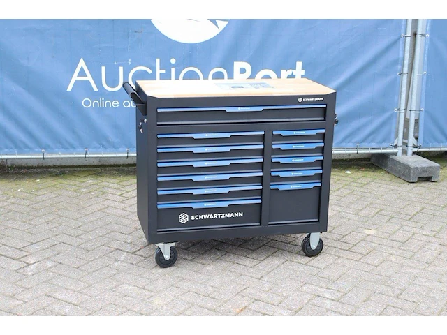 Grote gereedschapswagen schwartzmann nieuw - afbeelding 1 van  1