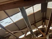 Grote houtbrander/verbrandingsoven nn met afvoerbuis - afbeelding 7 van  21