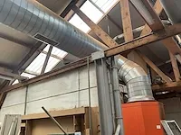 Grote houtbrander/verbrandingsoven nn met afvoerbuis - afbeelding 10 van  21