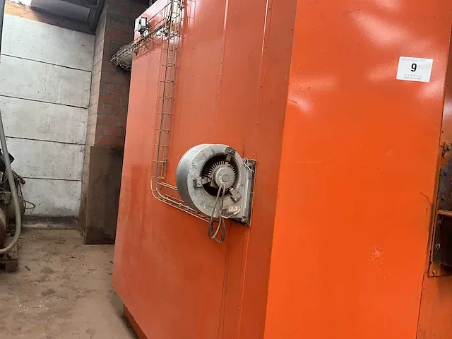 Grote houtbrander/verbrandingsoven nn met afvoerbuis - afbeelding 17 van  21