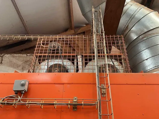 Grote houtbrander/verbrandingsoven nn met afvoerbuis - afbeelding 19 van  21
