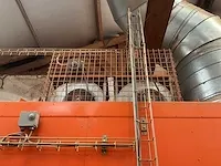 Grote houtbrander/verbrandingsoven nn met afvoerbuis - afbeelding 19 van  21