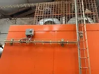 Grote houtbrander/verbrandingsoven nn met afvoerbuis - afbeelding 20 van  21