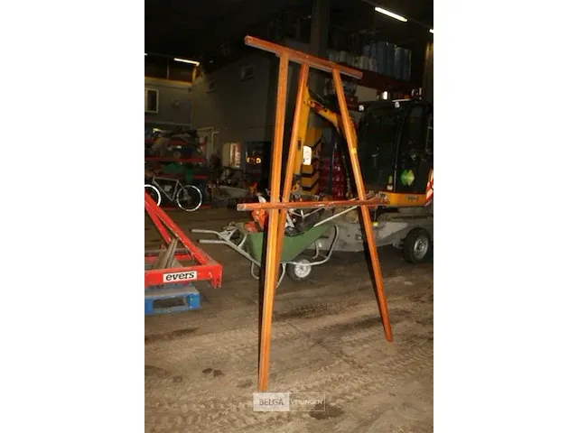 Grote houten schildersezel - afbeelding 1 van  5