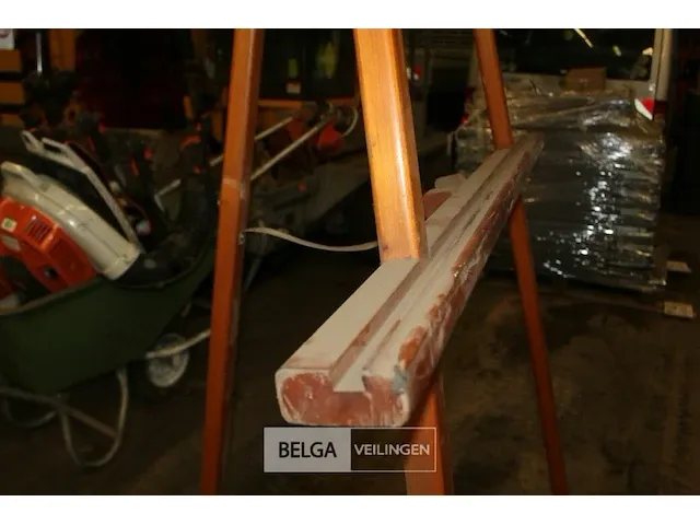 Grote houten schildersezel - afbeelding 4 van  5