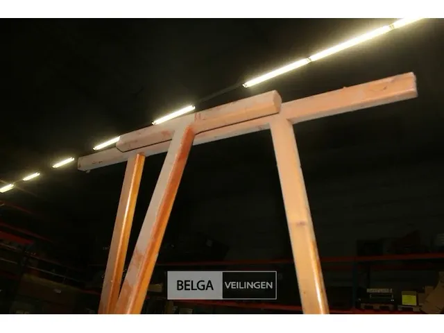 Grote houten schildersezel - afbeelding 5 van  5